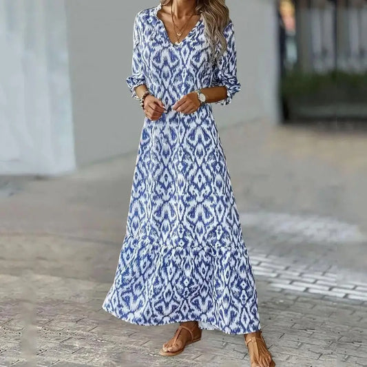 Nicole | Robe maxi d'été élégante pour femme