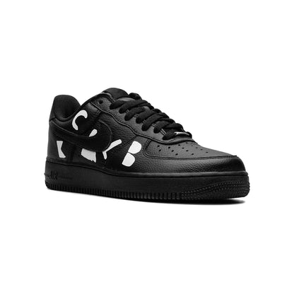 Nike Air Force 1 Low Retro SP BLACK Comme des Garçons Black, Baskets Basses Unisexe Cuir – photo 2