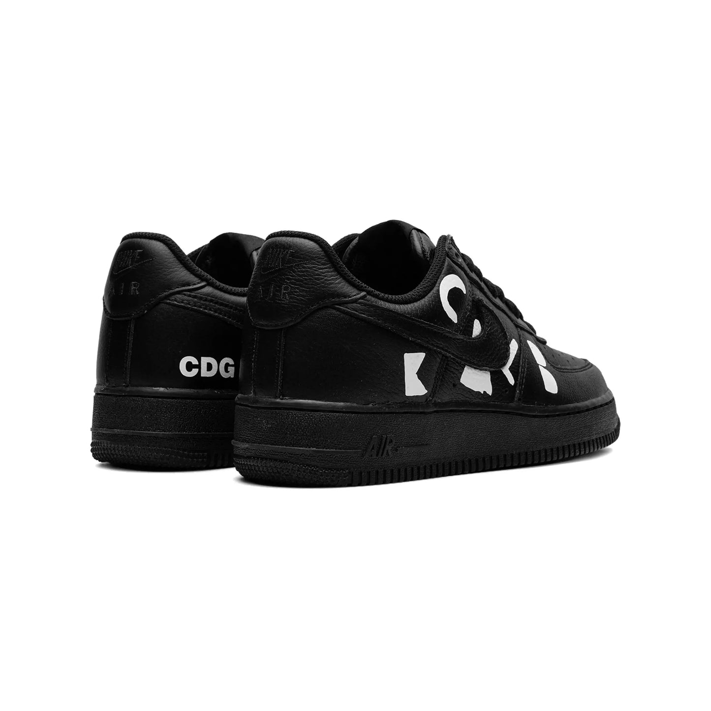 Nike Air Force 1 Low Retro SP BLACK Comme des Garçons Black, Baskets Basses Unisexe Cuir – photo 3