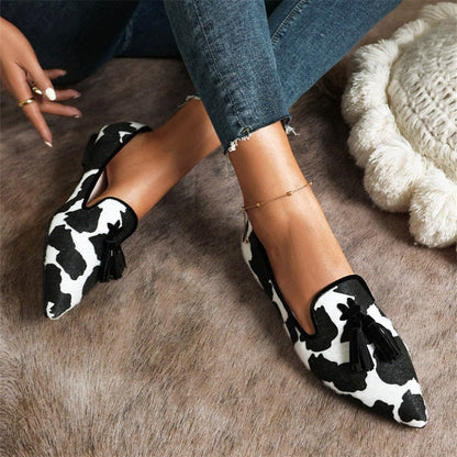 Mocassins Femme Salomé-Livia – détail de la tige