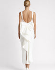Robe Longue Femme Dos Nu – Silhouette Ajustée Sans Manches