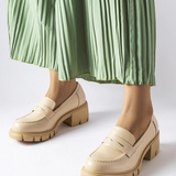 Mocassins Femme Iris-Léna, Slip-On Sans Lacets