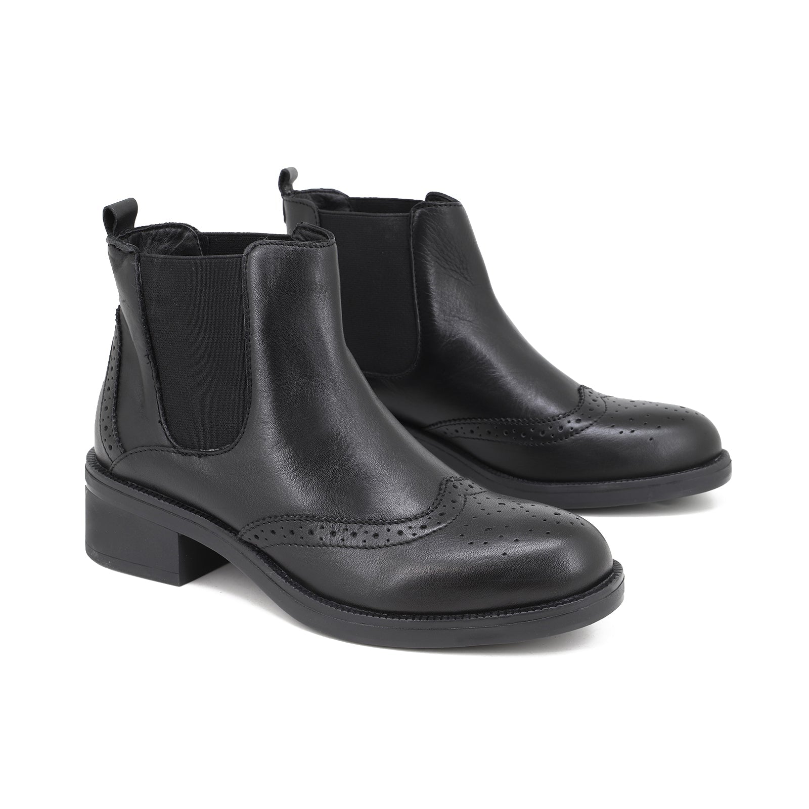 Bottines Chelsea Femme Suzy – détail de la tige