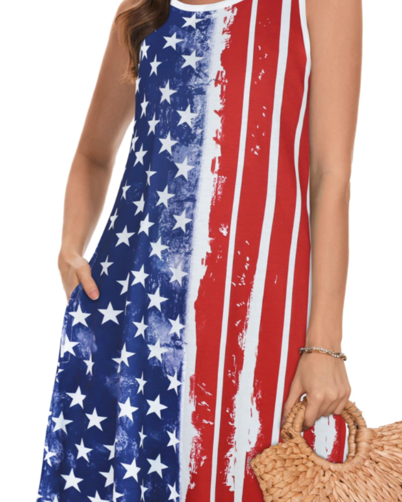 Robe Midi Femme en tissu léger, col rond, coupe fluide – Menvelo