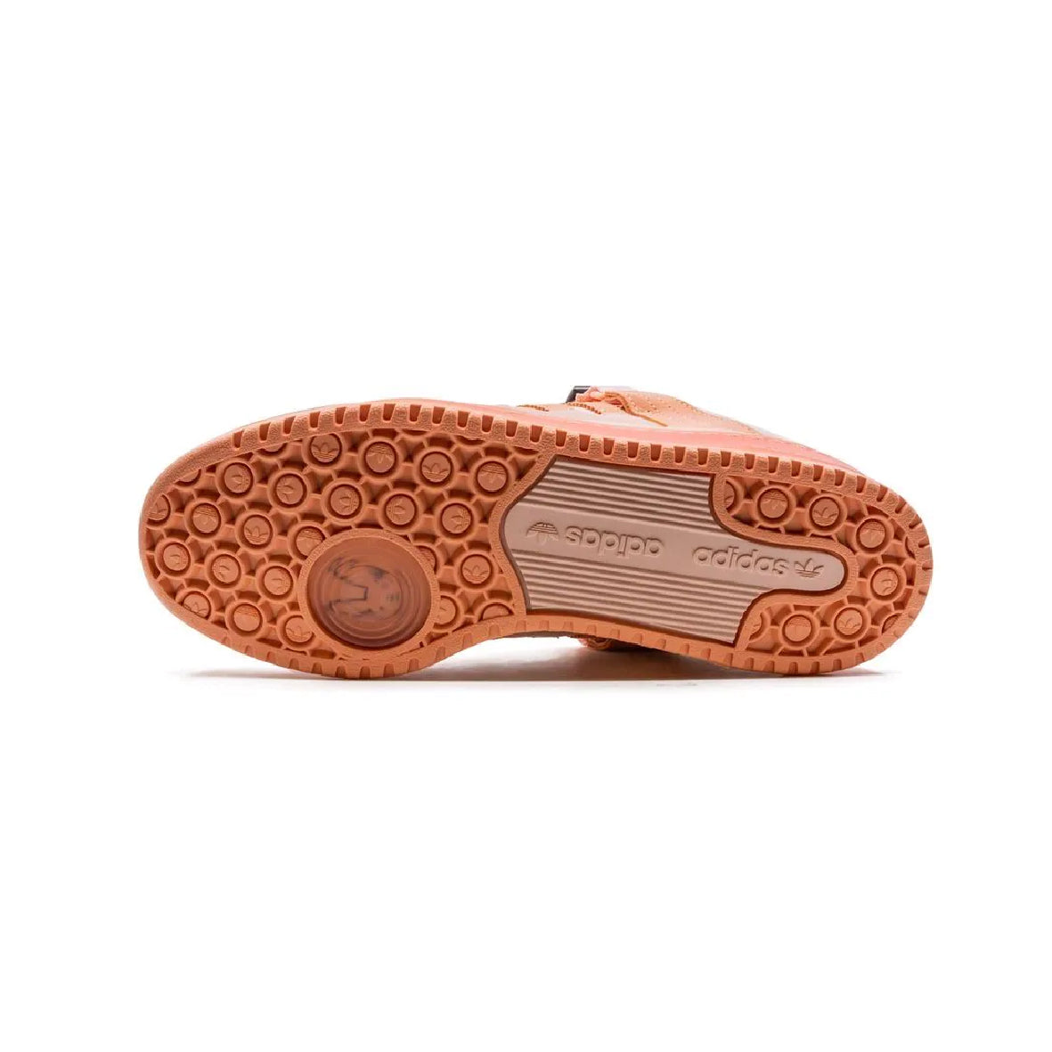 Adidas Forum Low x Bad Bunny Easter Egg baskets basses homme et femme en cuir rose, vue arrière