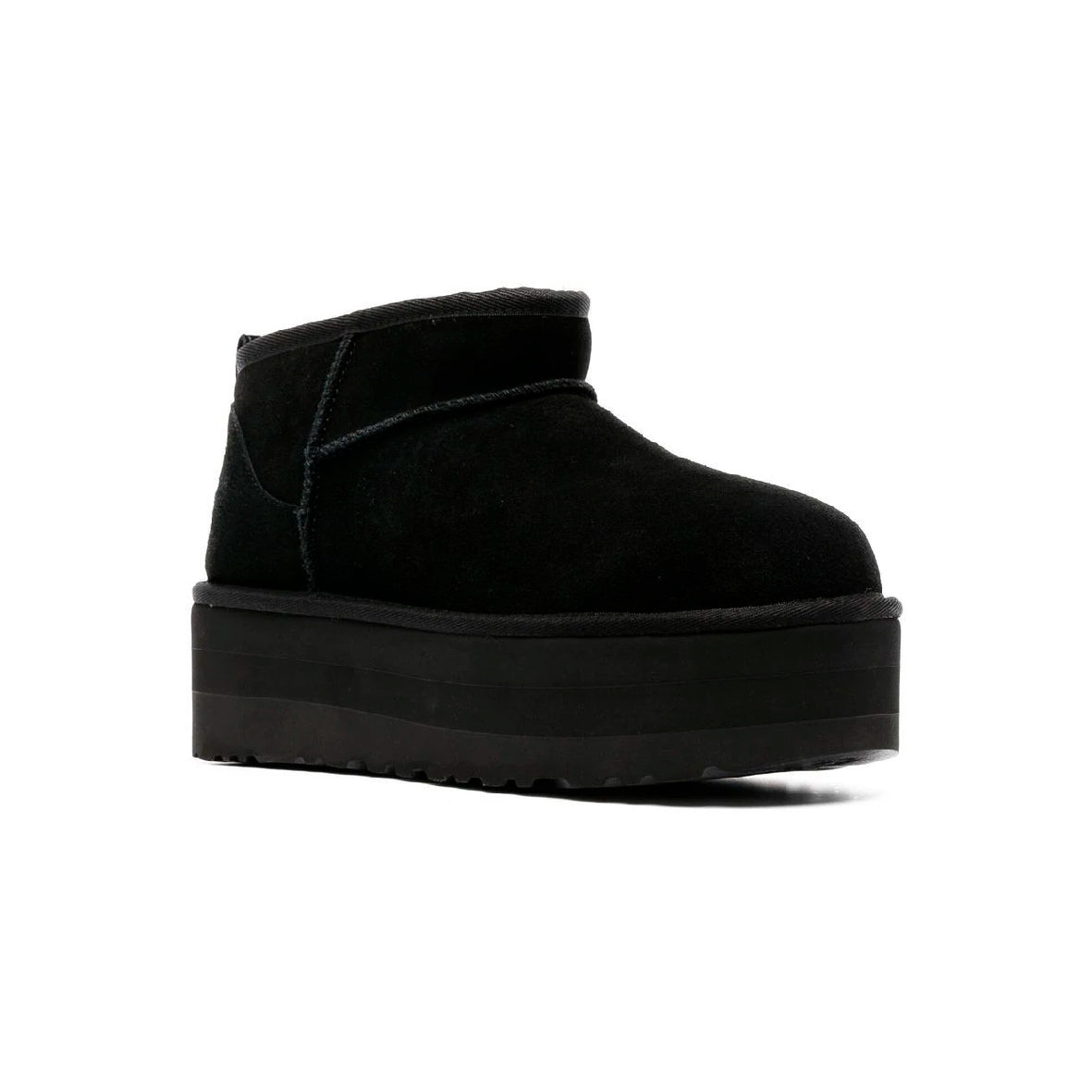 UGG Classic Ultra Mini Platform Black Bottines Noir Femme - 2