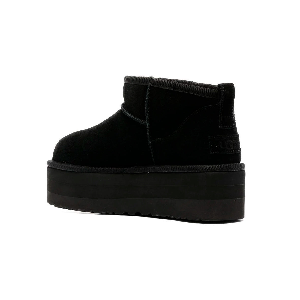 UGG Classic Ultra Mini Platform Black Bottines Noir Femme - 3