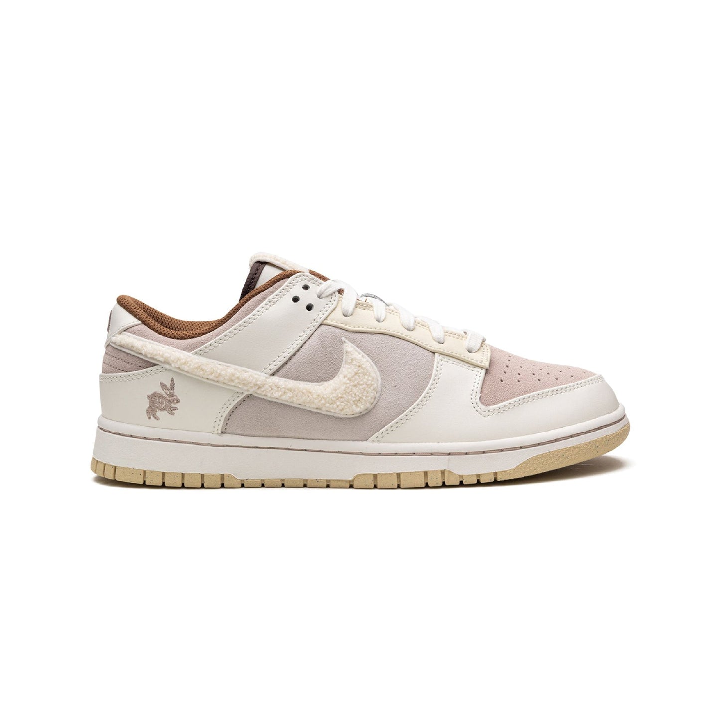 nike dunk low retro prm year of the rabbit fossil stone baskets vue latérale