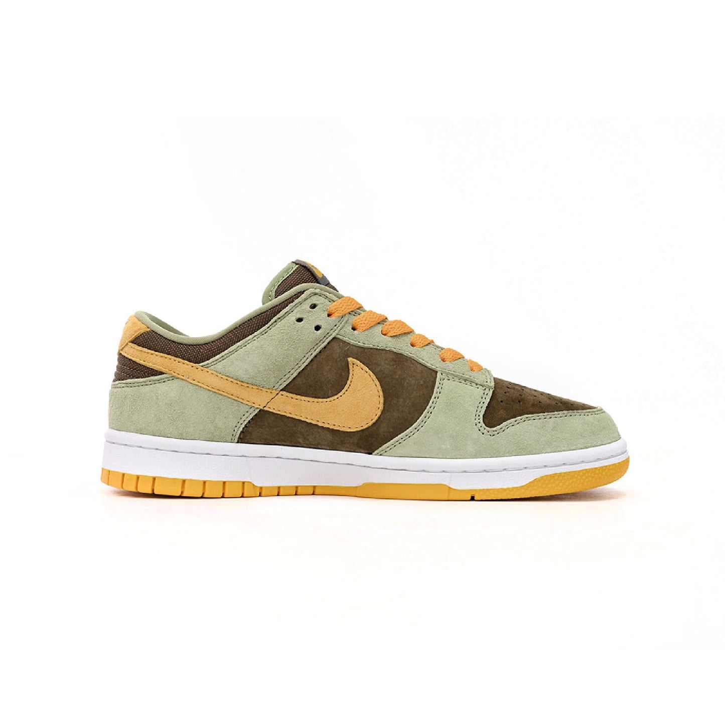 nike dunk low dusty olive baskets vue latérale