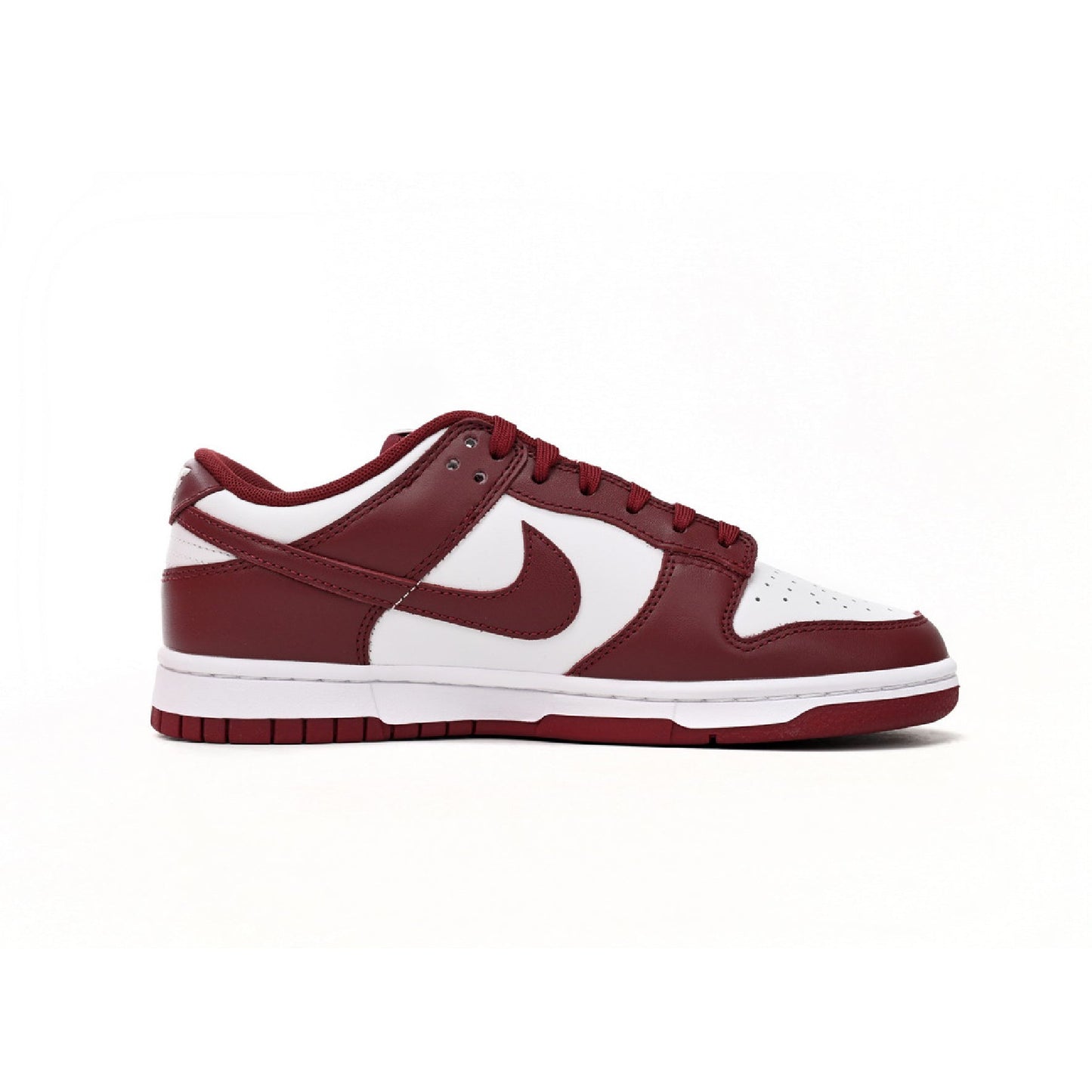 nike dunk low team red baskets vue latérale
