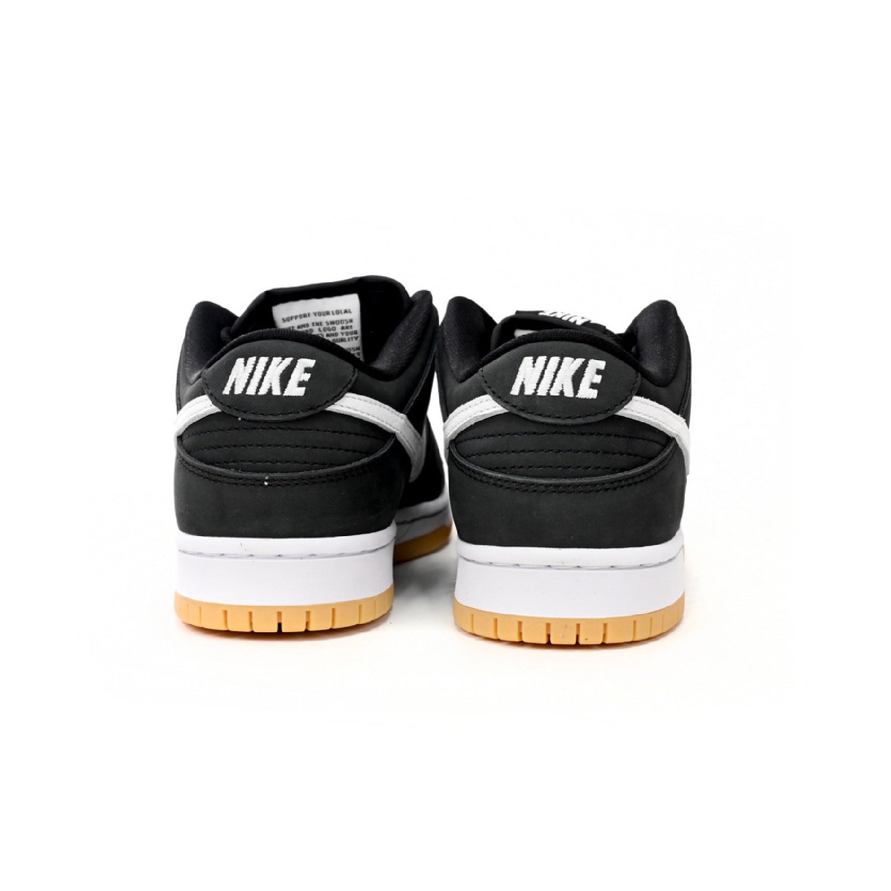 Nike Dunk Low SB Pro Black Gum, Baskets Basses Unisexe Cuir – photo 3
