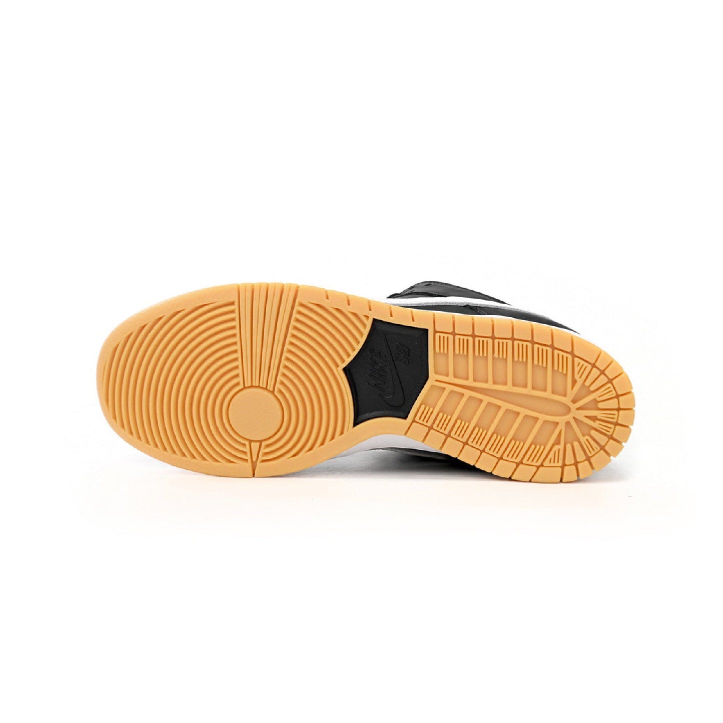 Nike Dunk Low SB Pro Black Gum, Baskets Basses Unisexe Cuir – photo 4