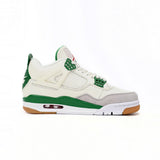 Air Jordan 4 Pine Green Calaite – Baskets Homme Femme Cuir et Daim
