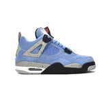 Air Jordan 4 University Blue – Baskets Homme Femme en Daim et Mesh Style Basketball