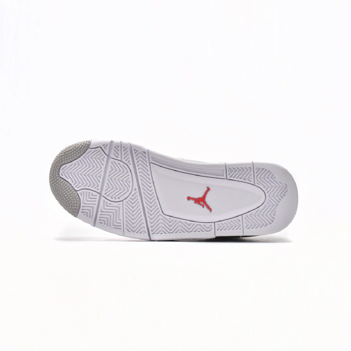 Air Jordan 4 Midnight Navy baskets homme en cuir bleu, détail tige