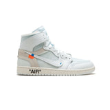 Air Jordan 1 High Off-White Euro – Baskets Montantes Homme Cuir et Mesh