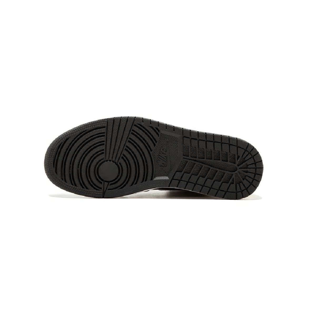 Air Jordan 1 High Gold Toe baskets montantes homme en cuir verni, vue arrière