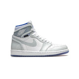 Air Jordan 1 High Zoom Racer Blue – Baskets Montantes Homme Femme Cuir Verni et Mesh