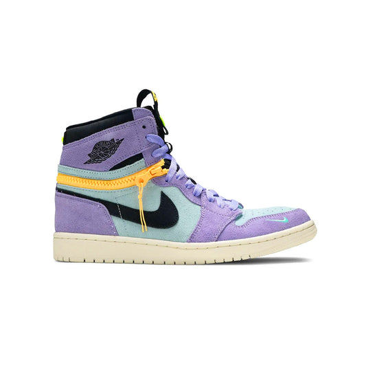 Air Jordan 1 High Switch Purple Pulse Baskets Violet Blanc Homme Femme - 1