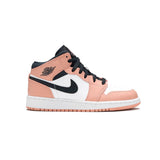 Air Jordan 1 Mid Pink Quartz – Baskets Mi-Montantes Homme Femme Cuir