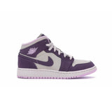Air Jordan 1 Mid Pro Purple – Baskets Mi-Montantes Homme Femme Cuir et Nubuck