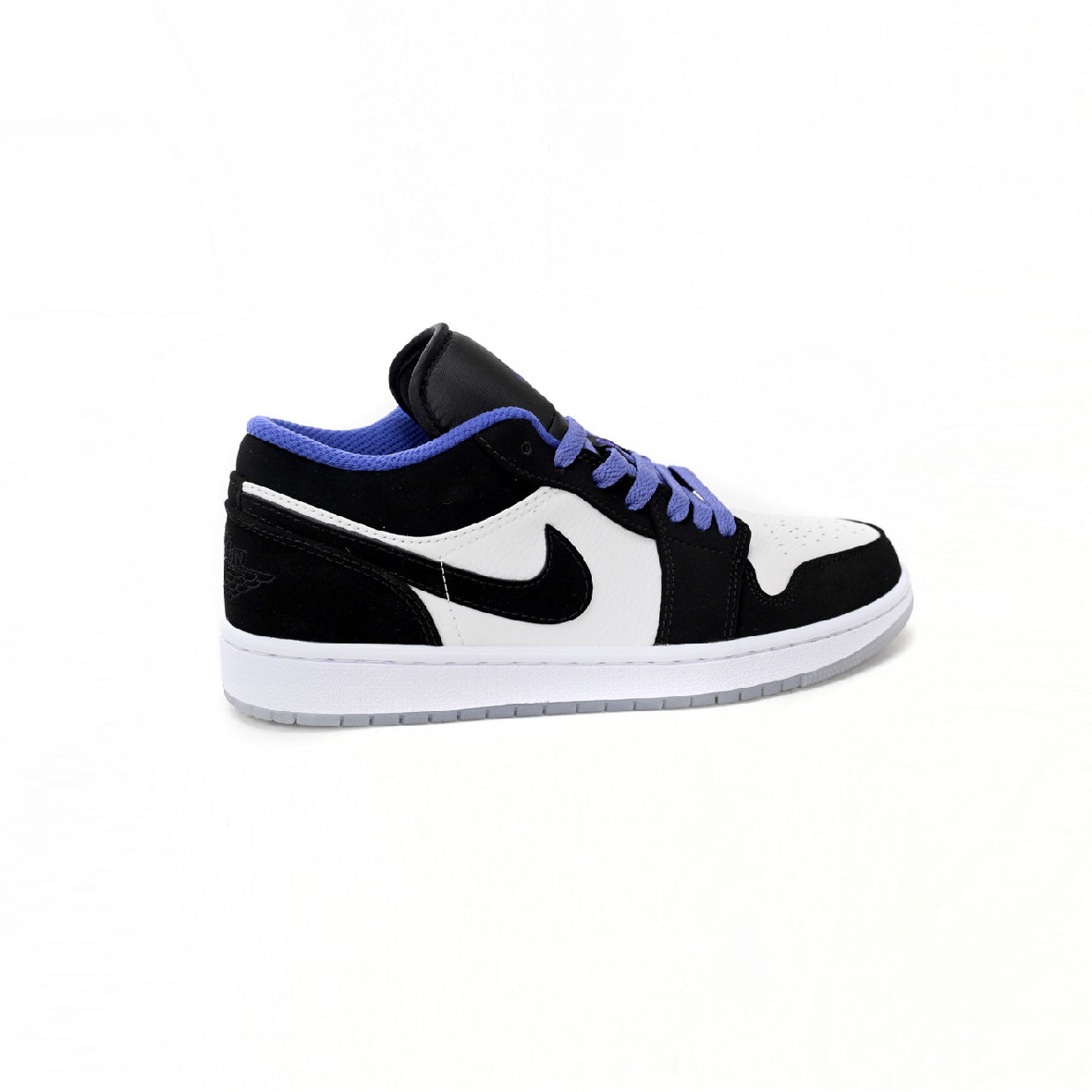 Air Jordan 1 Low Big Slam Dunk baskets basses homme et femme en cuir noir rouge, vue de face