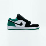 Air Jordan 1 Low Mystic Green – Baskets Basses Homme Femme en Cuir Style Basketball