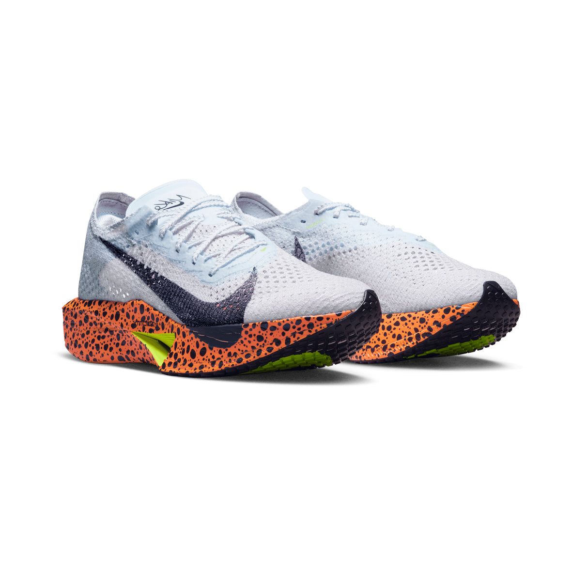 Nike ZoomX Vaporfly 3 Electric Pack Safari Chaussures Running Blanc Mixte - 2