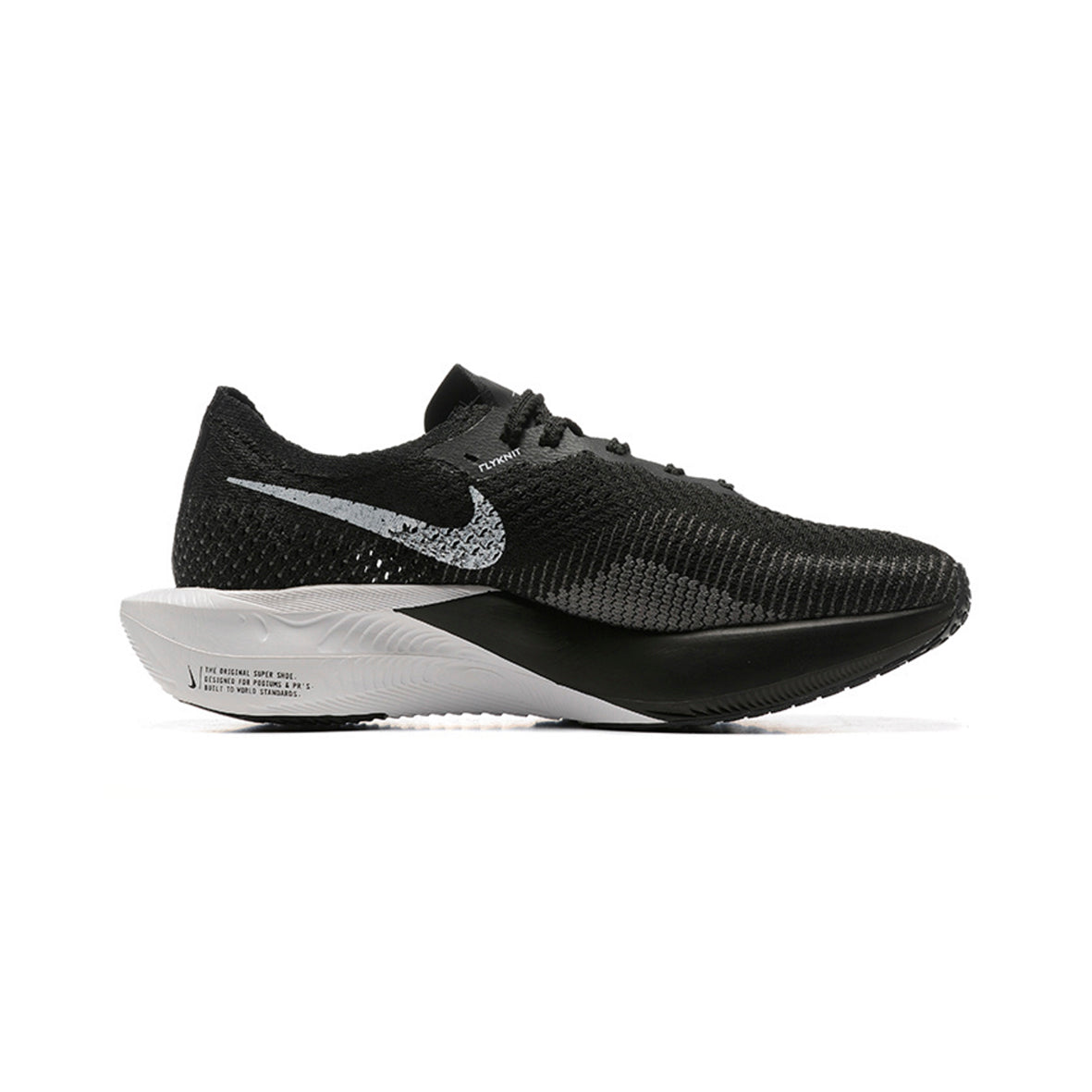 Nike ZoomX VaporFly Black White Silver, Chaussures Running Unisexe – photo 1