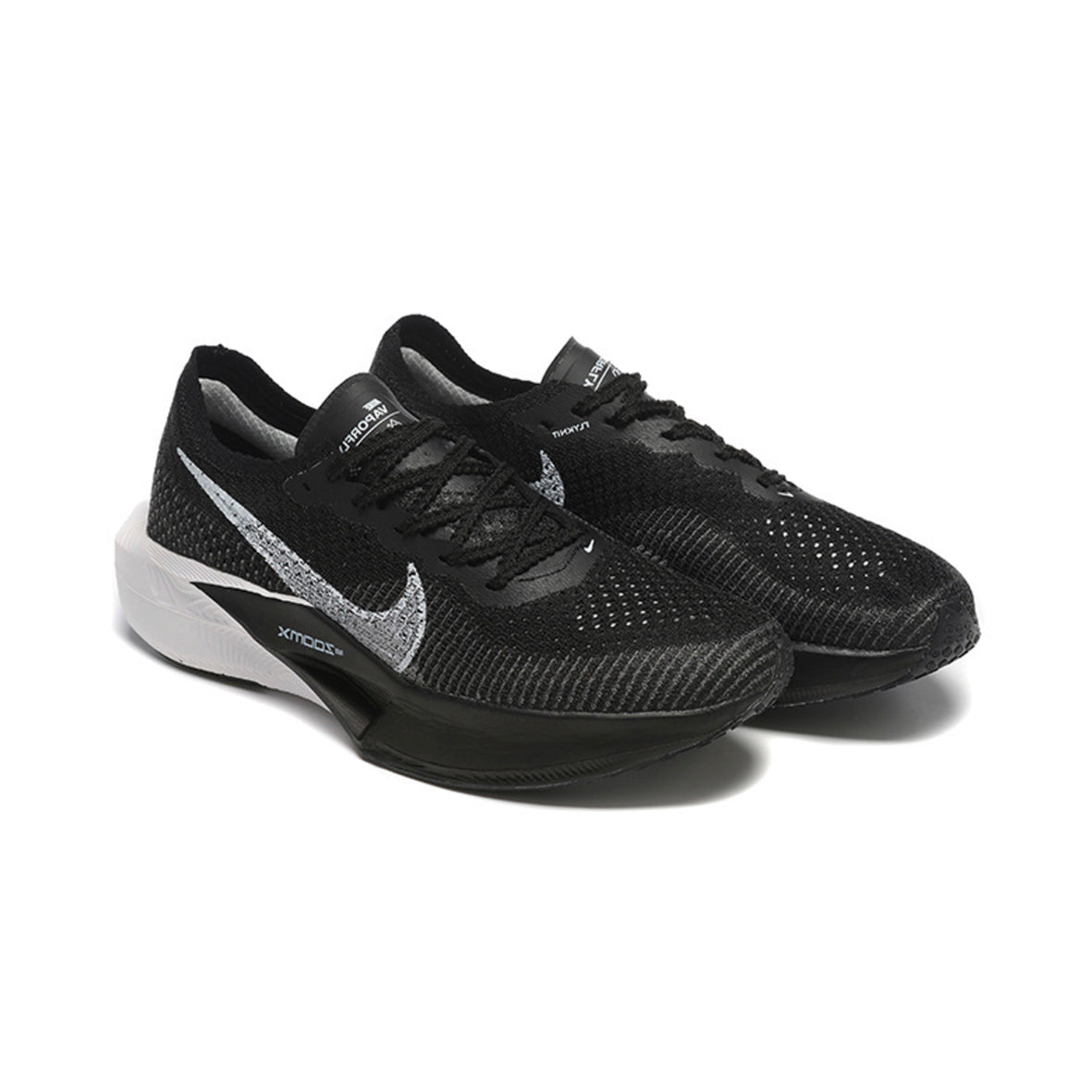 Nike ZoomX VaporFly Black White Silver, Chaussures Running Unisexe – photo 2