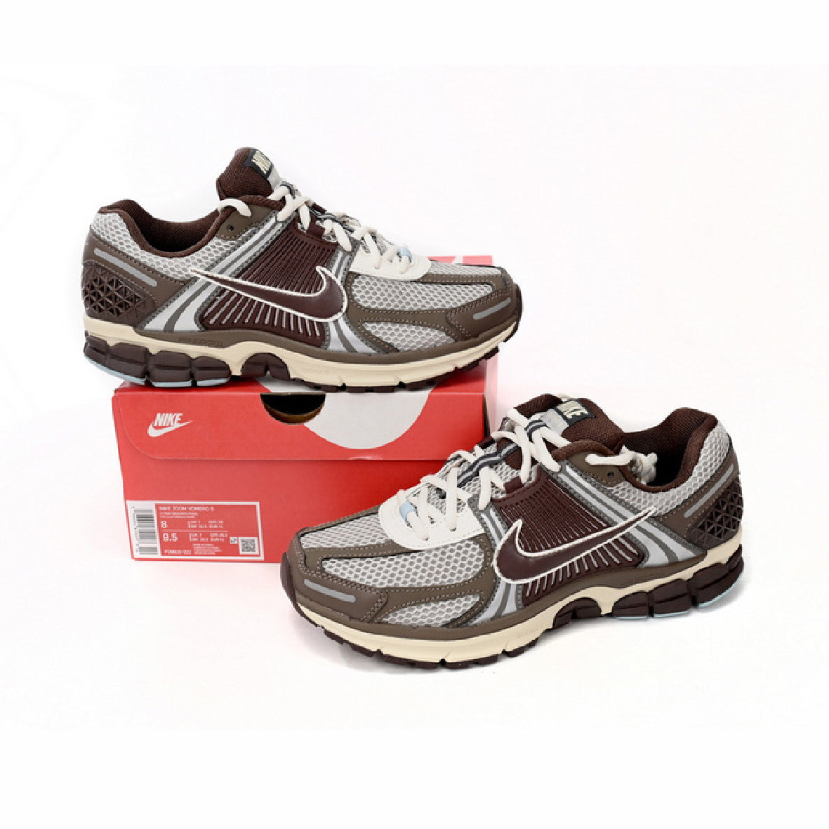 Nike Air Zoom Vomero 5 Beige Brown, Baskets Rétro Running Unisexe – photo 4
