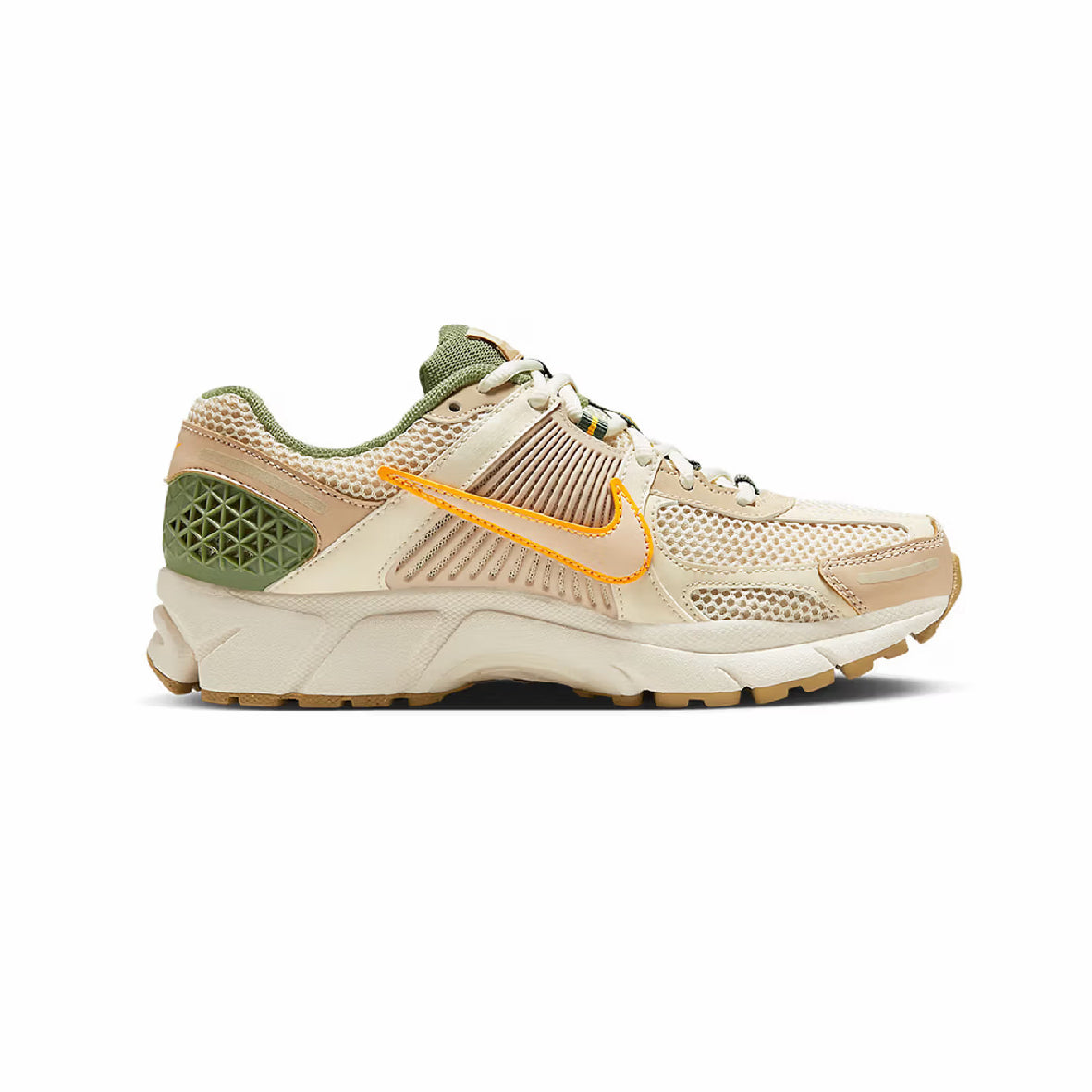 nike air zoom vomero 5 beige green baskets vue latérale