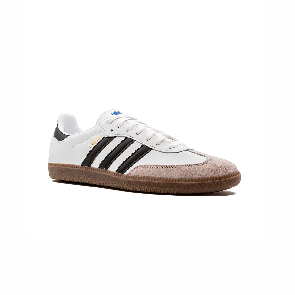 Sneakers basses Adidas Samba white core black clear granite unisexe