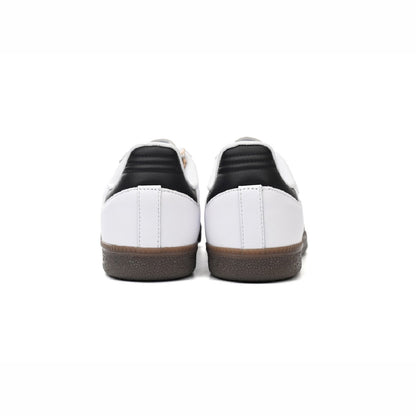 Sneakers basses Adidas Samba white core black clear granite unisexe