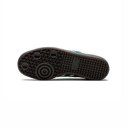 Sneakers basses Adidas Samba OG white green unisexe