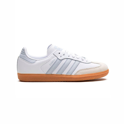 Sneakers basses Adidas Samba white halo blue unisexe