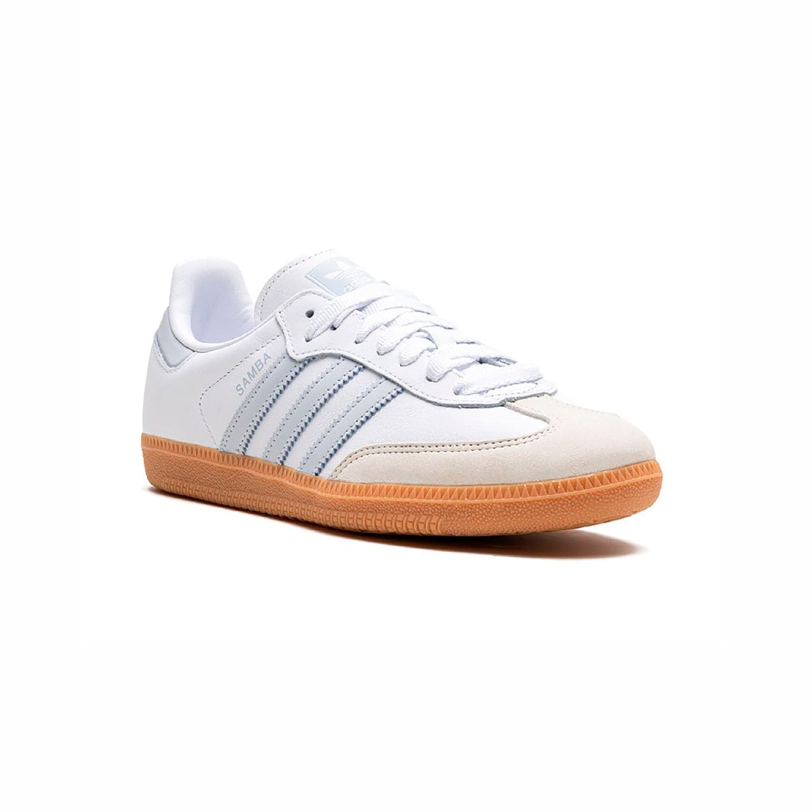 Sneakers basses Adidas Samba white halo blue unisexe