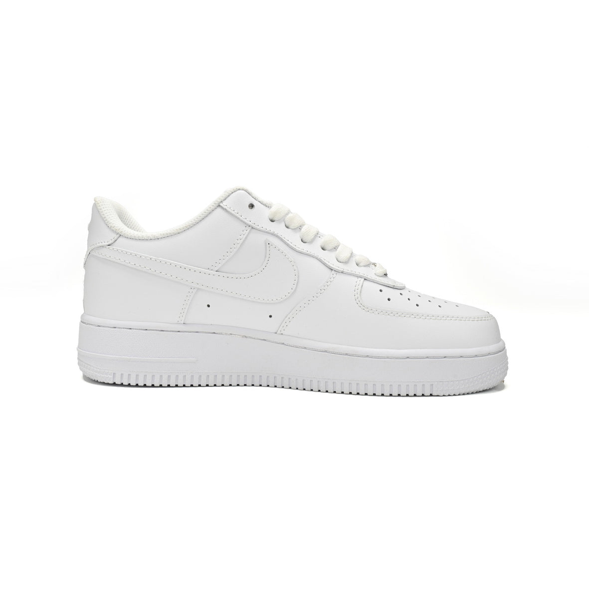 Nike Air Force 1 '07 Low White, Baskets Basses Unisexe Cuir – photo 1