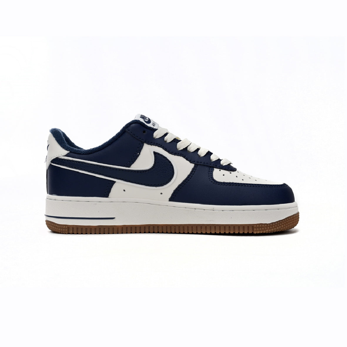 nike air force 1 low college pack midnight navy baskets vue latérale