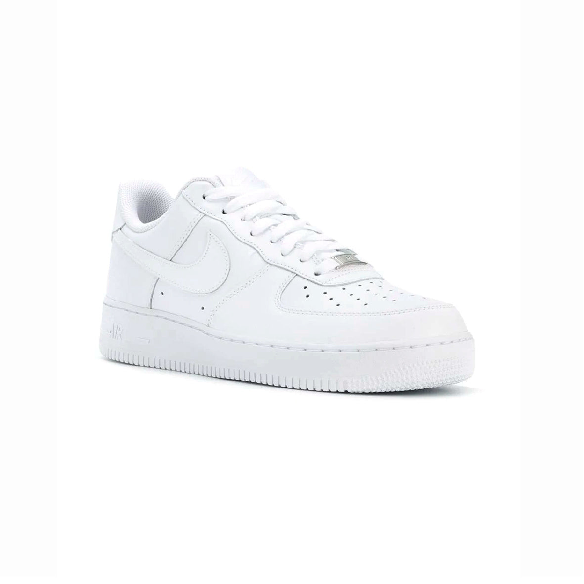 Nike Air Force 1 '07 Low White, Baskets Basses Unisexe Cuir – photo 2