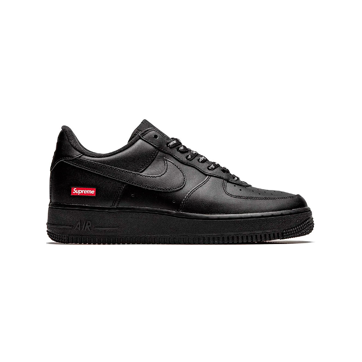 Nike Air Force 1 Low x Supreme Black, Baskets Basses Unisexe Cuir – photo 1