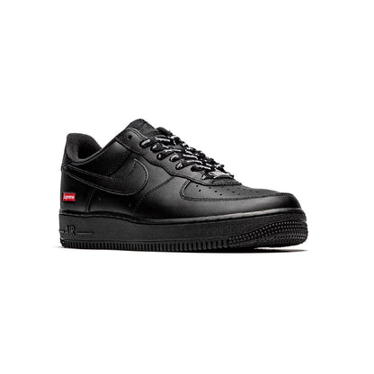 Nike Air Force 1 Low x Supreme Black, Baskets Basses Unisexe Cuir – photo 2