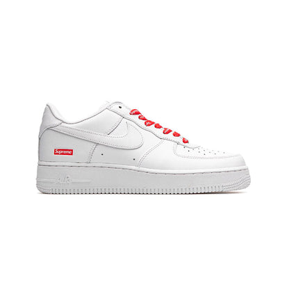 Nike Air Force 1 Low x Supreme White, Baskets Basses Unisexe Cuir – photo 1