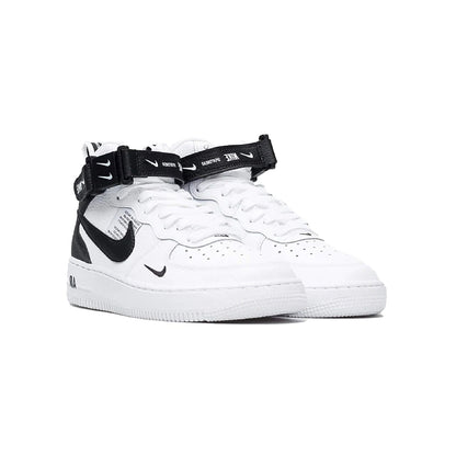 Nike Air Force 1 Mid '07 LV8 Black White, Baskets Montantes Unisexe Cuir – photo 2