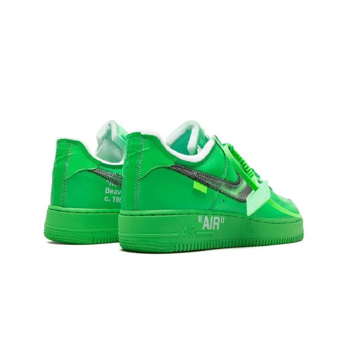 Nike Air Force 1 Low x Off-White Green, Baskets Basses Unisexe – photo 3