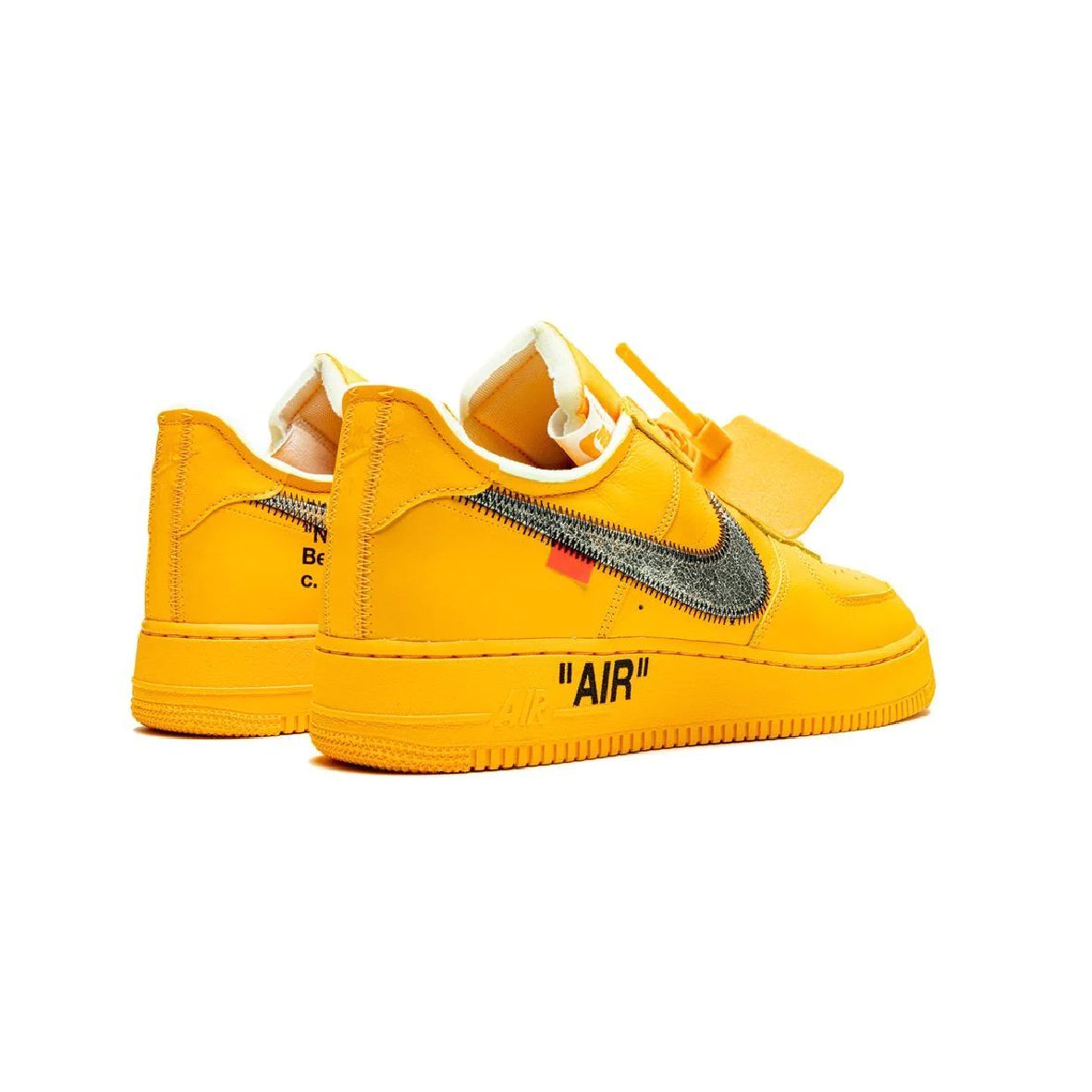 Nike Air Force 1 Low X Off-White University Gold, Baskets Basses Unisexe – photo 3