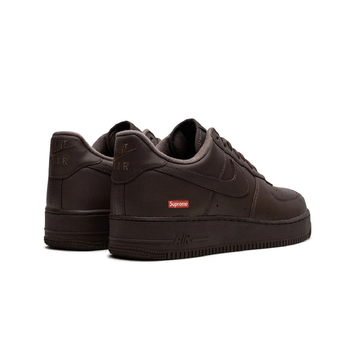 Nike Air Force 1 Low x Supreme Brown, Baskets Basses Unisexe – photo 3