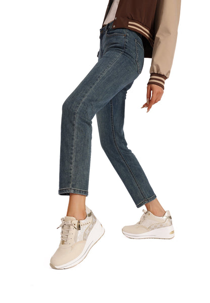 Baskets Femme Elina – détail de la matière