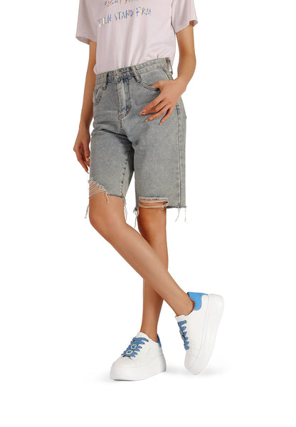 Baskets Femme Alba – détail de la matière