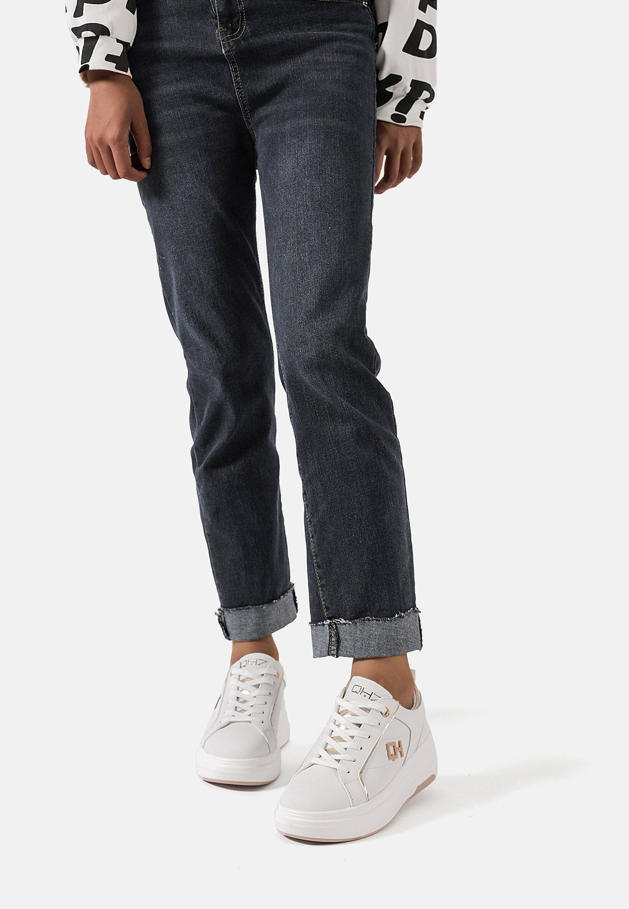 Baskets Femme Clotilde – détail de la matière